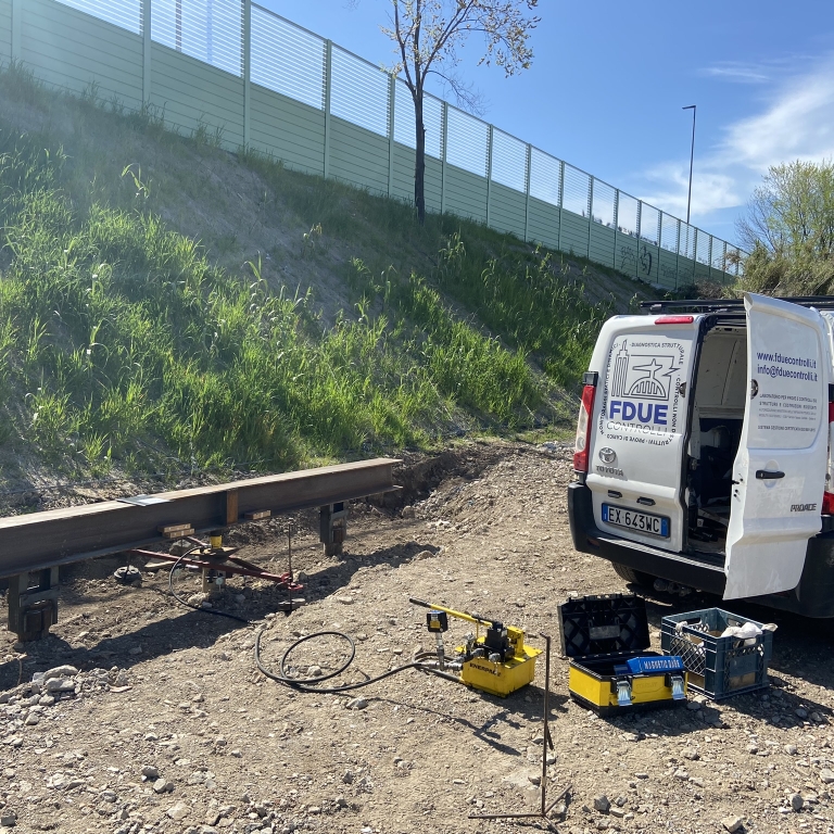 G.R.A A90 - COLLAUDO MICROPALI E BARRE DI ANCORAGGIO 8