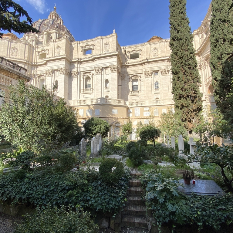 Campo Santo Teutonico, Città del Vaticano - Lavori di restauro conservativo delle edicole